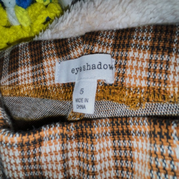 Gingham elastic waistband pants 🥧 size: 5 - Picture 2 of 6